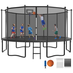 Tranpoline 4,86 ​​metros 4,56 metros 4,26 metros 3,65 metros 3,04 metros 2,43 metros Tranpoline for Kids and Adults