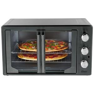 Forno Elétrico de Bancada 31160840 com Controle de Temperatura e Temporizador, 110v, OSTER, Preto
