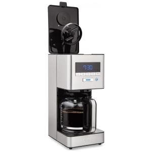 Cafeteira Elétrica Programável 2.8L em Aço Inoxidável com Painel Digital, 110v, VINCI, Prateado