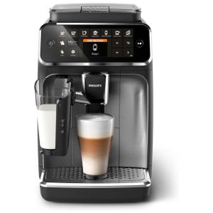 Cafeteira Elétrica, Expresso 1.8L com Tela Digital, 110v, PHILIPS KITCHEN APPLIANCES EP4347, 94, Preto