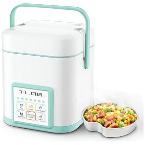 TLOG ARC 150GW Mini Panela de Arroz Elétrica Multifuncional 1.2L, 700W, 110V, Branco