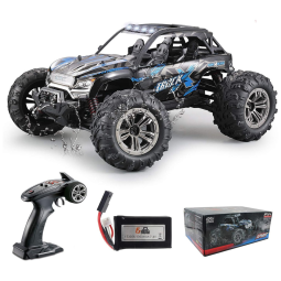 Caminhão com Controle Remoto 24 MPH 4WD Off Road 2.4Ghz, Idade 14, FISTONE, Preto
