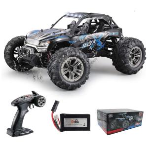 Caminhão com Controle Remoto 24 MPH 4WD Off Road 2.4Ghz, Idade 14, FISTONE, Preto
