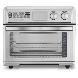 Forno Elétrico de Bancada com Tela LCD e Controle de Temperatura e Temporizador, 110V 1800W, Cuisinart TOA 95, Prata