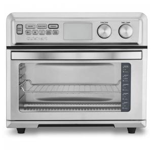 Forno Elétrico de Bancada com Tela LCD e Controle de Temperatura e Temporizador, 110V 1800W, Cuisinart TOA 95, Prata