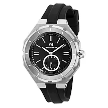 Relgio feminino TechnoMarine Cruise Sea Lady Swiss Ronda 1069 calibre - 37,5 mm. Preto ZG-TM-118002