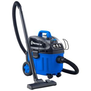 Aspirador de Pó Seco e Úmido 15L, 5CV de Potência com Extensores, 110v, VACMASTER VF408, Azul