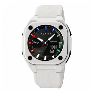 Relógio Digital Masculino Activa X Invicta 44,8mm Branco ACW2328002