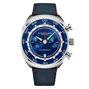 Relógio Masculino Stuhrling Roadster Quartzo 44mm com Cronográfo, Azul