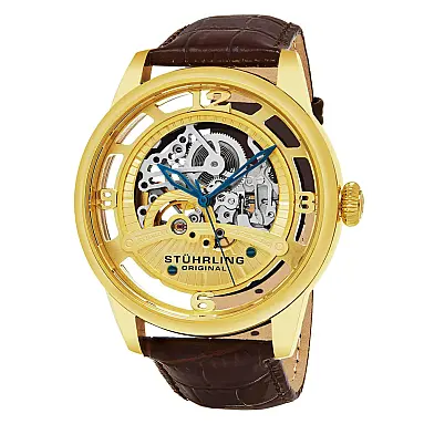 Relógio Masculino Stuhrling Esqueleto 771