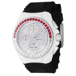 Relgio feminino TechnoMarine Cruise JellyFish com mostrador em madreprola - 40 mm. Preto TM-121202