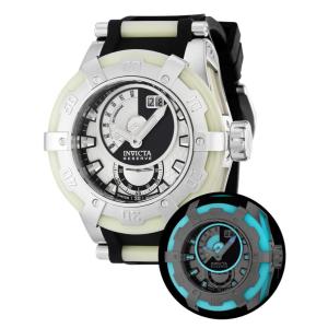 Relógio Masculino Reserve Bolt Hyperion, Invicta 37202, Preto e Branco