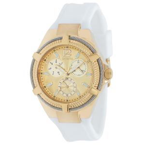 Relógio Feminino de Quartzo Bolt, Invicta 38202, Branco e Dourado