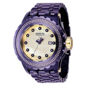 Relógio Masculino Reserve Speciality Subaqua 0,76 quilates com Diamante suíço Ronda 515 calibre e Mostrador Madrepérola, Invicta 39402, Roxo