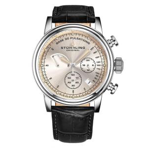 Relógio Masculino Stuhrling 895.02 Quartzo 42mm com Cronógrafo, Preto
