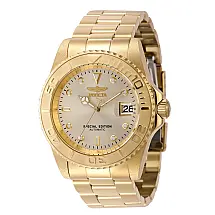 Relgio Automtico Masculino Invicta Pro - 42mm em Ouro 30602