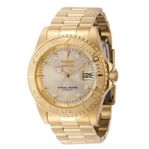 Relgio Automtico Masculino Invicta Pro - 42mm em Ouro 30602