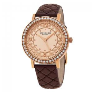 Relógio Feminino Stuhrling Audrey 786 Quartzo 38mm, Bege