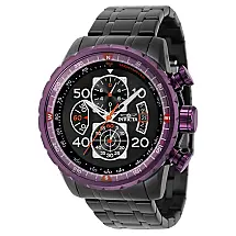 Relgio Masculino Aviador - 48mm. Preto ZG-40702