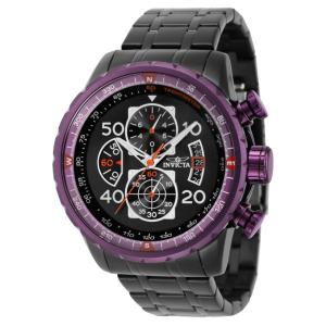 Relgio Masculino Aviador - 48mm. Preto ZG-40702