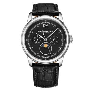Relógio Masculino Stuhrling Celestia 898 Quartzo 39mm, Preto