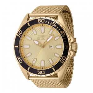 Relógio Masculino Invicta Pro Diver 46mm Folheado a Ouro 46902