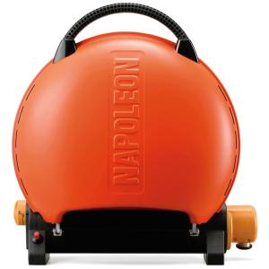 TravelQ Churrasqueira a Gás Portátil de 10.500 BTUs para até 14 Pessoas, NAPOLEON TQ2225PO, Laranja