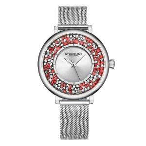 Relógio Feminino Stuhrling 793A.02 Quartzo 38mm, Prata Clássico