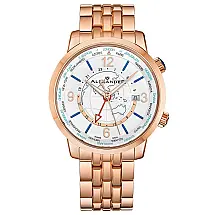 Relgio suo Journeyman A171 com pulseira em couroe movimento automtico