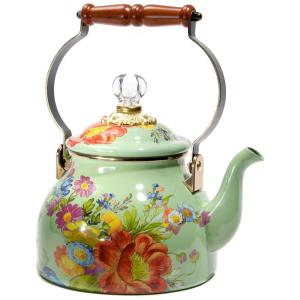 Chaleira de Chá Esmaltada 2 Litros, MacKenzie Childs, Verde