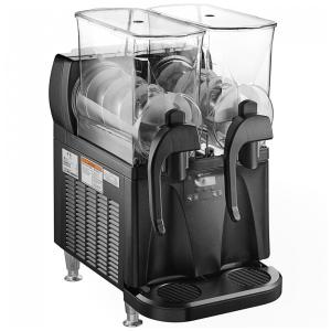 Máquina de Frozen Bunn 58000.0012 Ultra NX Preta Dupla de 11,36 Litros com Tampas Planas 120V