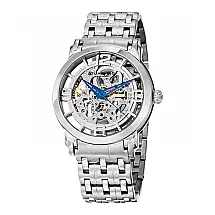 Relógio Winchester Reserva 165A2 Automático 42mm, Mostrador Prateado, Fivela de Aço, Stuhrling