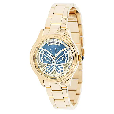 Relgio feminino Wildflower com mostrador