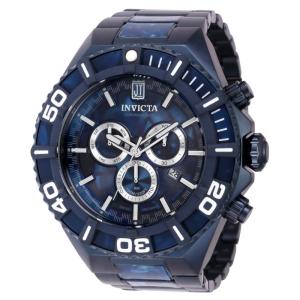 Relgio masculino Jason Taylor Swiss Ronda Z60 calibre - 60 mm. Azul 40212