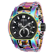Relógio Masculino Analógico de Quartzo 52mm, Invicta Reserve Bolt Zeus Magnum 25212, Iridescente