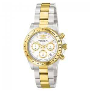 Relógio Masculino Invicta Speedway 39,5 mm Aço Inoxidável Dourado Modelo 9212