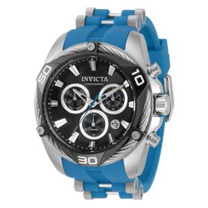 Relógio Masculino de Quartzo Bolt, Invicta 31312, Azul e Prata
