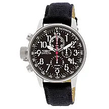 Relgio Invicta I-Force para canhotos - 46mm, preto fosco - modelo 1512.