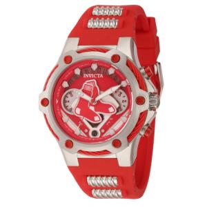 Relgio unissex MLB Boston Red Sox - 40 mm. Ao. Vermelho 43512