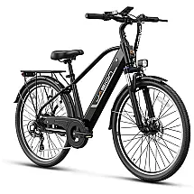 Bicicleta Elétrica Jasion Roamer para Adultos com Motor de Pico de 1200W e Bateria Removível de 528Wh, Autonomia de até 96km, 45km/h