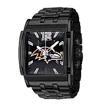 Relógio Masculino NFL Baltimore Ravens de Diamante de 1,47 quilates com Mostrador em Madrepérola, Invicta 42712, Preto