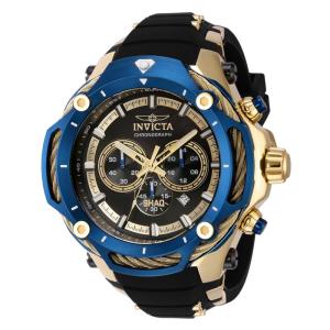 Relógio Masculino Analógico de Quartzo 59mm, Invicta SHAQ 43812, Preto
