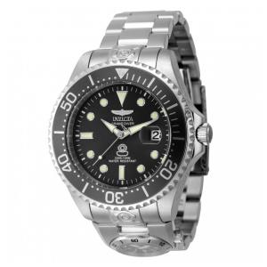 Relógio Masculino Automático Invicta Grand Diver Dual Time 47mm, Aço 45812
