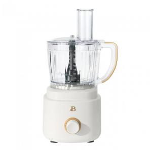 Processador de alimentos 10 xícaras branco 500W com controle de velocidade e sistema de travamento twist‑lock, 110V