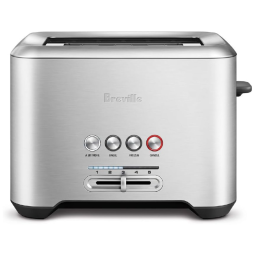 Torradeira, com 2 fatias, 900 W, aço inoxidável, 110v, BREVILLE BTA720XL, Prateado