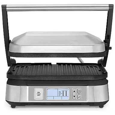 Grill Elétrico Antiaderente serve até