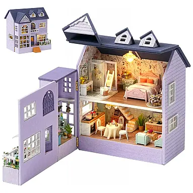 Casa em Miniatura Realista Feita
