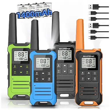 Rádio Comunicador Walkie Talkie Baofeng