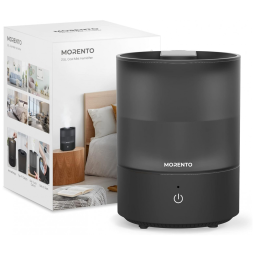 Umidificador Portátil MORENTO 2,5 Litros até 35H, Área até 33 m2, Preto
