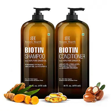 Shampoo e Condicionador de Biotina